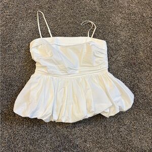 Pinch White Camisole Top